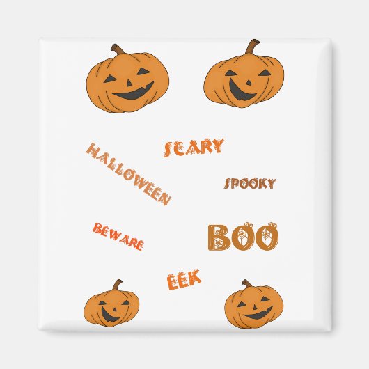ハロウィーンビベス マグネット (正面)