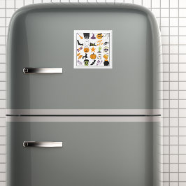 ハロウィーンビンゴカード マグネット