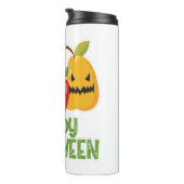 ハロウィーンビーガンハッピーハローウィンパンプキンベジタリアン タンブラー (回転右)