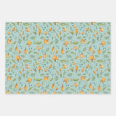 ハロウィーンビーギフトラップ ラッピングペーパーシート (正面3)