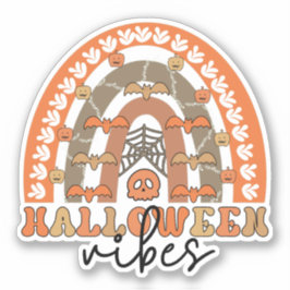 ハロウィーンビーブボホーレインボー秋ハロウィーン シール