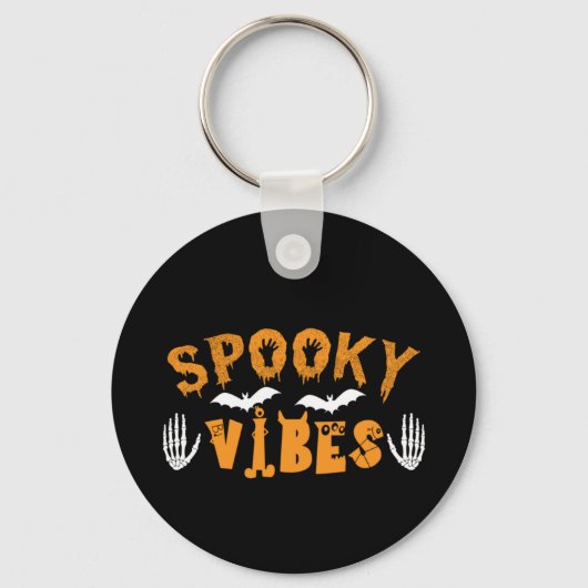 ハロウィーンビ不気味ベス誕生日 キーホルダー (正面)