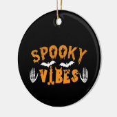 ハロウィーンビ不気味ベス誕生日 セラミックオーナメント (左)