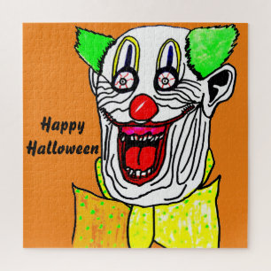 ハロウィーンピエロジグソーパズル ジグソーパズル