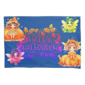 ハロウィーンピクシーズピローケース 枕カバー (正面)