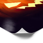 ハロウィーンピットブルカボチャ怖 ポスター (コーナー)