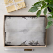 ハロウィーンピンクの花エビルこうもりグ葉リーン 薄葉紙 (ギフト)