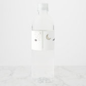 ハロウィーンピンクベビーが赤ちゃんシャワーを醸造 ペットボトルラベル (裏面)