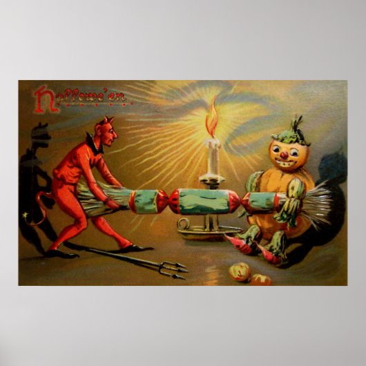 ハロウィーンファイレクラッカー ポスター (正面)