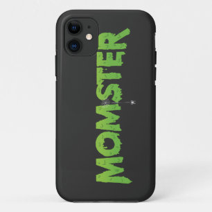 ハロウィーンファミリーカップルのママムマおもしろいスターに一致 iPhone 11 ケース