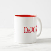 ハロウィーンファミリーマッチングパパダドキュラドラキュラ ツートーンマグカップ (正面右)