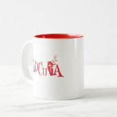 ハロウィーンファミリーマッチングパパダドキュラドラキュラ ツートーンマグカップ (正面左)