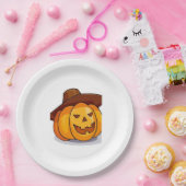 ハロウィーンフェスティバルパーティープレート ペーパープレート (パーティー)