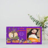 ハロウィーンフォトカード (スタンド正面)