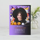 ハロウィーンフォト招待状 招待状 (スタンド正面)