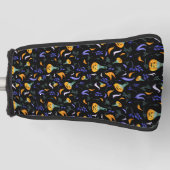 ハロウィーンフォレストゴルフクラブカバー ゴルフヘッドカバー (正面)