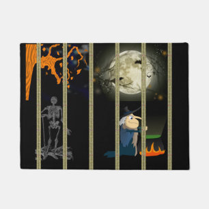 ハロウィーンフォーマット ドアマット