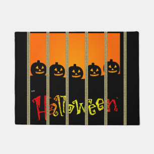 ハロウィーンフォーマット ドアマット