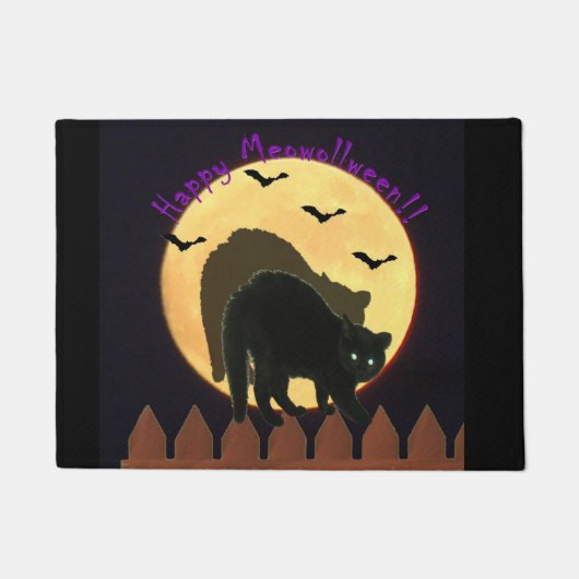 ハロウィーンフォーマット ドアマット (正面)