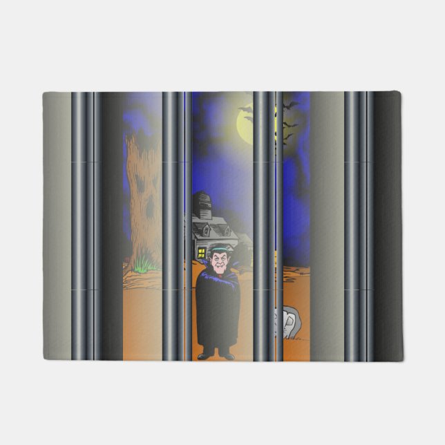 ハロウィーンフォーマット ドアマット (正面)