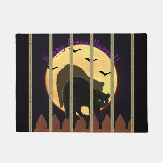 ハロウィーンフォーマット ドアマット (正面)