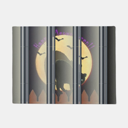 ハロウィーンフォーマット ドアマット (正面)