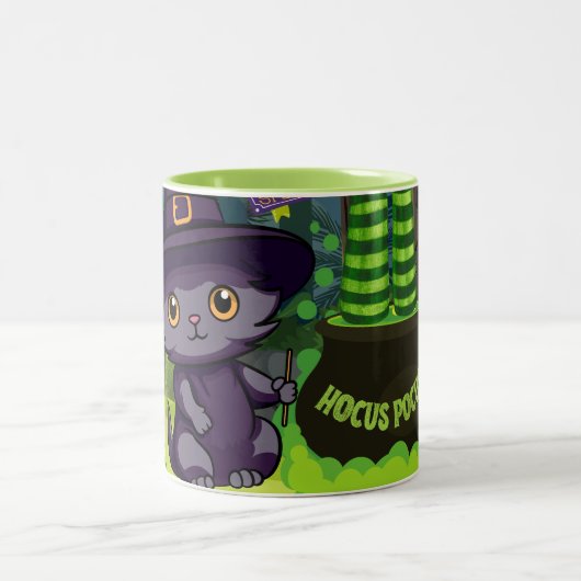 ハロウィーンフカスポカス ツートーンマグカップ (中央)