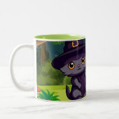 ハロウィーンフカスポカス ツートーンマグカップ (左)