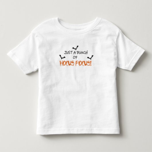 ハロウィーンフカスポカス トドラーTシャツ (正面)