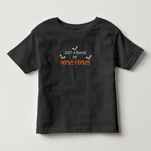 ハロウィーンフカスポカスTシャツ トドラーTシャツ (正面)