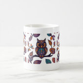 ハロウィーンフクロウアレブリエ離れと コーヒーマグカップ (中央)