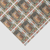 ハロウィーンフクロウティッシュペーパー 薄葉紙 (詳細)