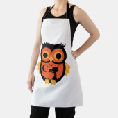 ハロウィーンフクロウ エプロン (インサイチュ)
