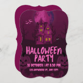 ハロウィーンフラットカード (正面/裏面)