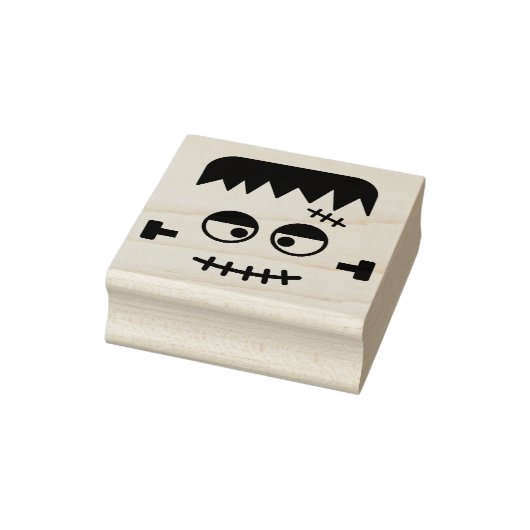 ハロウィーンフランケンシュタイン招待状またはカード ラバースタンプ (スタンプ)