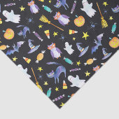 ハロウィーンフレンズのパターン 薄葉紙 (詳細)