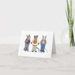 ハロウィーンフレンズホリデーカード シーズンカード