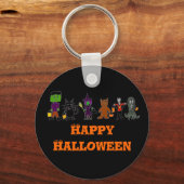 ハロウィーンフレンズ,ハッピーハローウィン キーホルダー (正面)