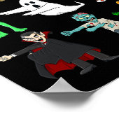 ハロウィーンフロスのようなボスモンスター男の子女の子キ ポスター (角)