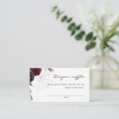 ハロウィーンフローラおむつラッフル エンクロージャーカード (スタンド正面)