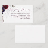 ハロウィーンフローラディスプレイシャワー エンクロージャーカード (正面/裏面)