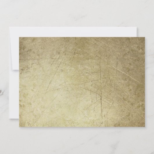 ハロウィーンフーテナニーワイルドウェストパーティの招待状 招待状 (裏面)