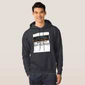 ハロウィーンフード付きスウェットシャツ パーカ (正面フル)