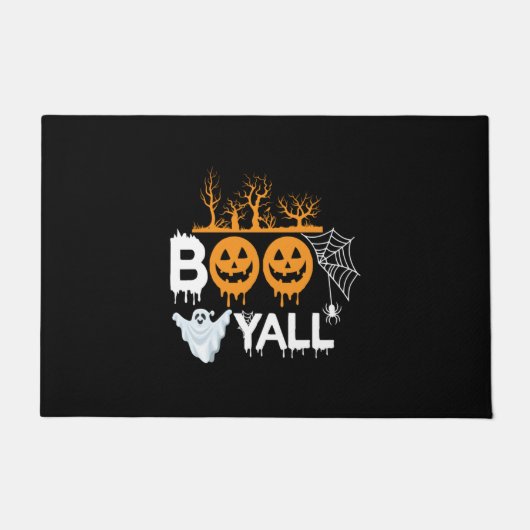 ハロウィーンブイェルハロウィン誕生日 ドアマット (正面)