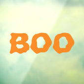 ハロウィーンブオレンジ不気味なおもしろい装飾 ウィンドウサイン (シート3)