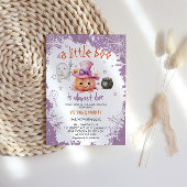 ハロウィーンブガールベビーシャワー 招待状