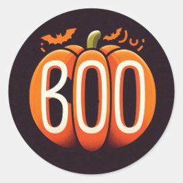 ハロウィーンブステッカー ラウンドシール