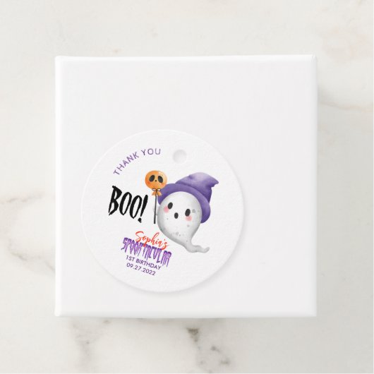 ハロウィーンブスポオクタキュラ幽霊の恩恵 フェイバータグ (インサイチュ)