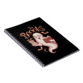 ハロウィーンブックスライブラリアン先生リー読ダー ノートブック (右側)