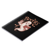 ハロウィーンブックスライブラリアン先生リー読ダー ノートブック (左側)